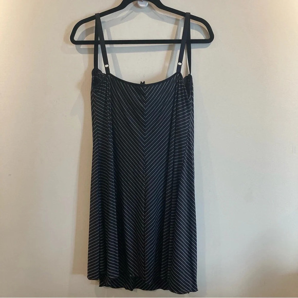 COQUETTE Sz 1X-2X A-Line Slinky Lace Cup Adjustable Straps Slip & Thong Set NEW - Picture 6 of 10